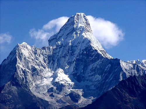 Amadablam, Everest region in Nepal expedition 2008