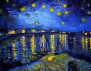 Starry Night over the Rhone 1888